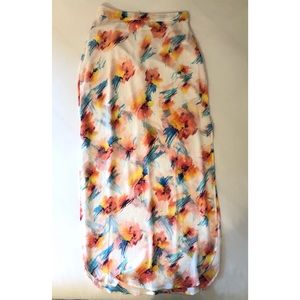 Floral Maxi Skirt
